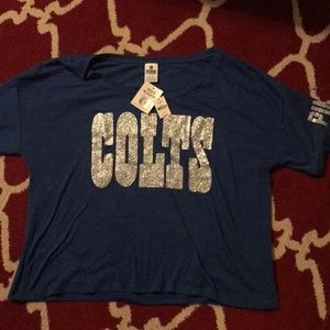 Indianapolis Colts NWT crop shirt